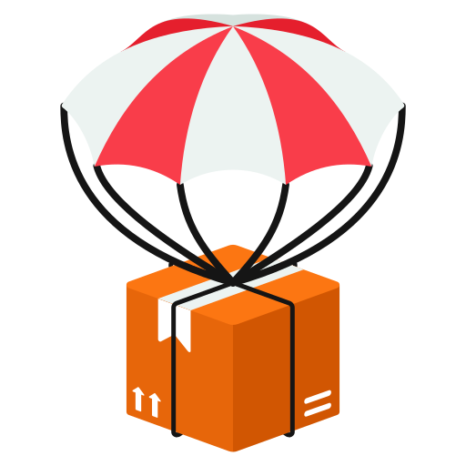 Parcel delivery Generic color fill icon