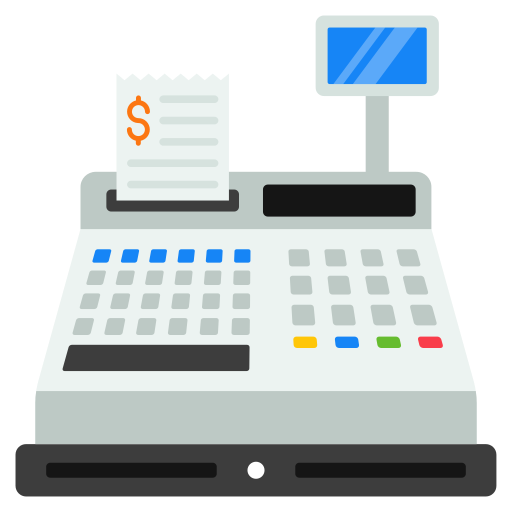 Cashier machine Generic color fill icon