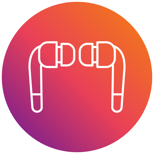Earbuds Generic gradient fill icon