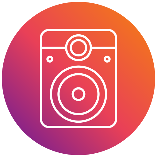 Speaker Generic gradient fill icon