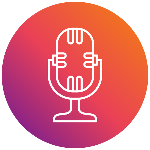 Microphone Generic gradient fill icon