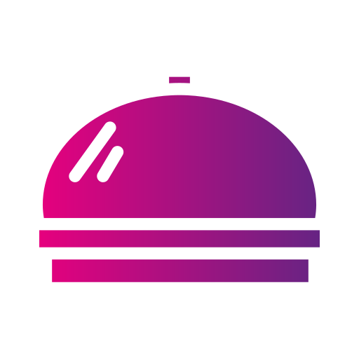usługi gastronomiczne Generic gradient fill ikona