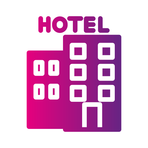 hotel Generic gradient fill ikona