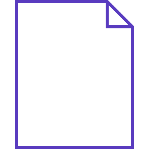 papier Generic color outline icoon