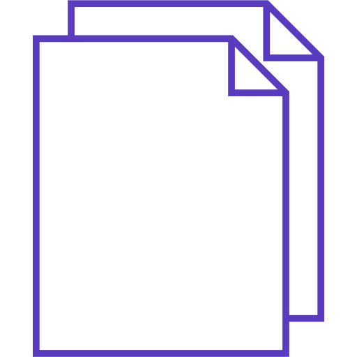 papier Generic color outline ikona