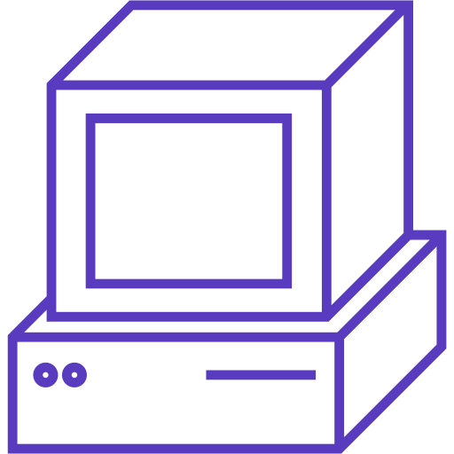 komputer Generic color outline ikona