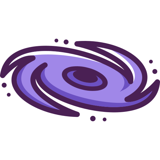 ブラックホール Generic color lineal-color icon