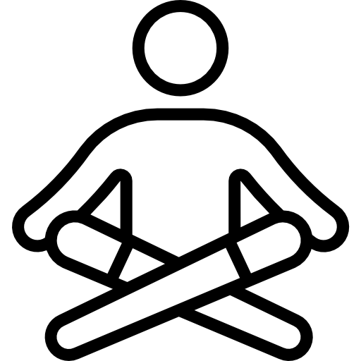 posizione del loto Basic Miscellany Lineal icona