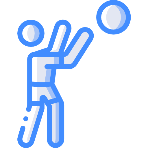 basketball-spieler Basic Miscellany Blue icon