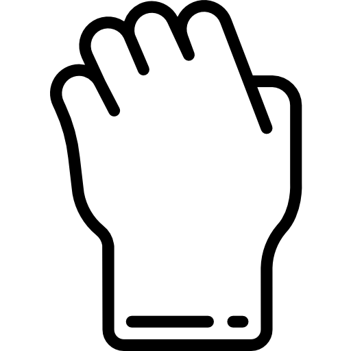 pugno Basic Miscellany Lineal icona