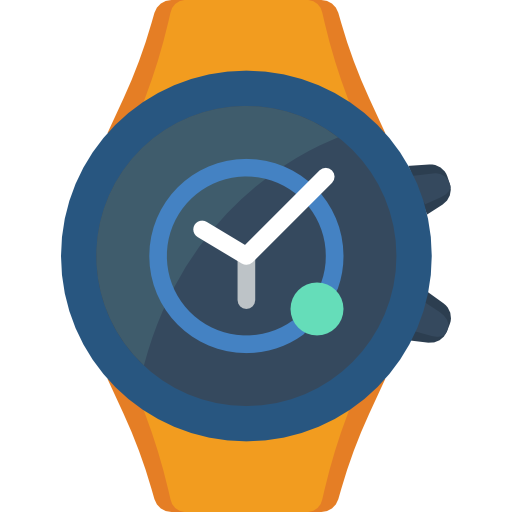 smartwatch Basic Miscellany Flat icon