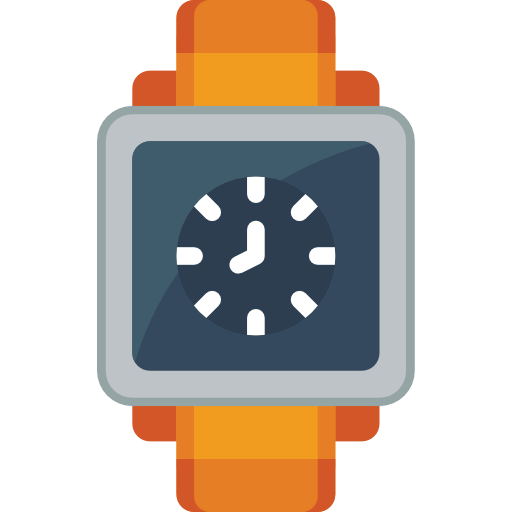 orologio intelligente Basic Miscellany Flat icona