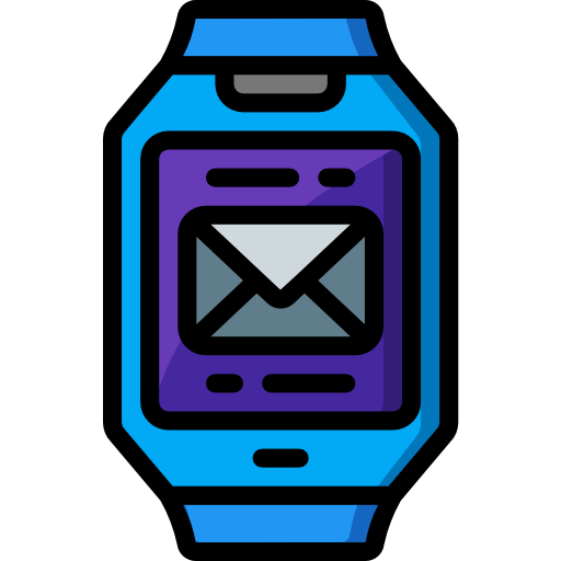 Smartwatch Basic Miscellany Lineal Color icon