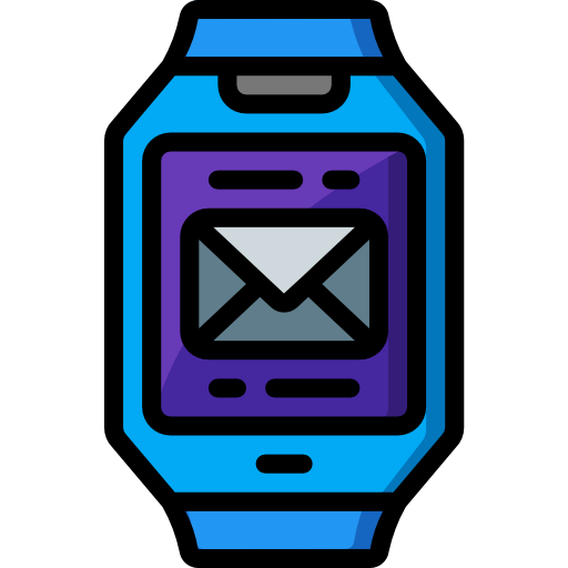 smartwatch Basic Miscellany Lineal Color icon