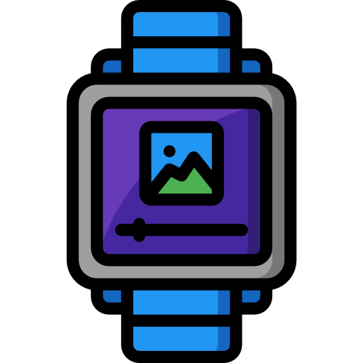 smartwatch Basic Miscellany Lineal Color icon