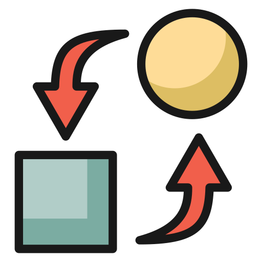 変化 Generic color lineal-color icon