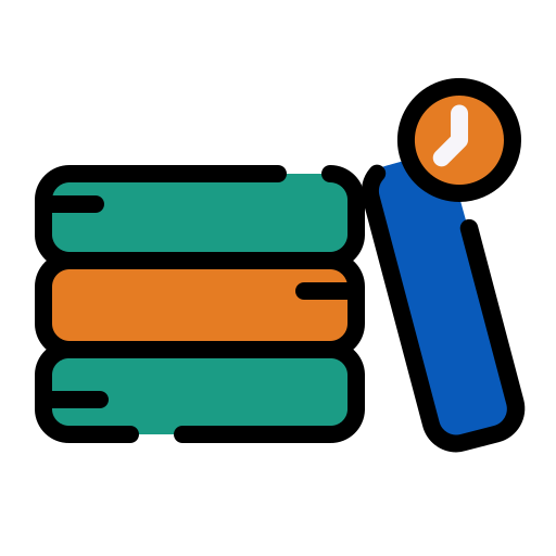 Books Generic color lineal-color icon