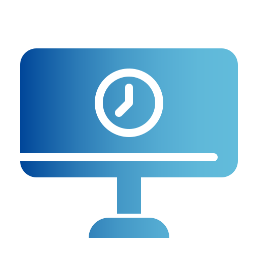 Work time Generic gradient fill icon