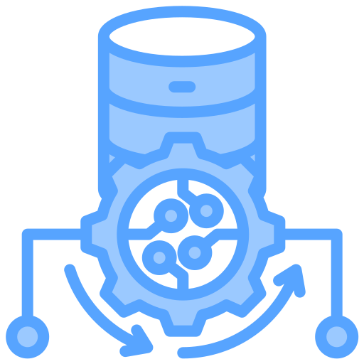 Data processing Generic color lineal-color icon