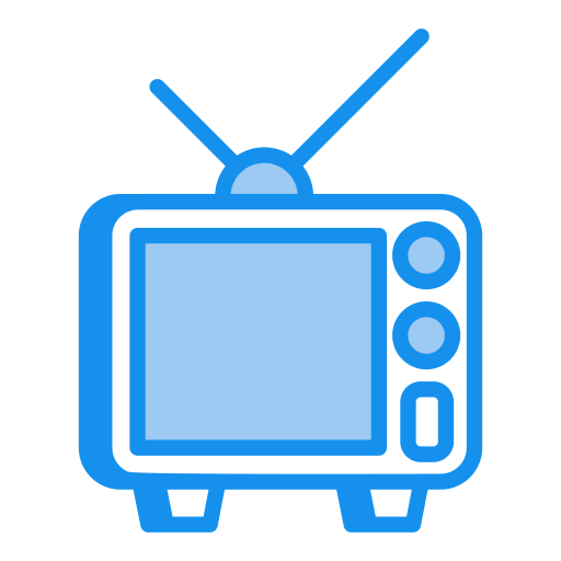 fernseher Generic color lineal-color icon