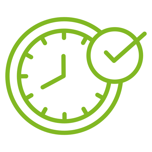 On time Generic color outline icon