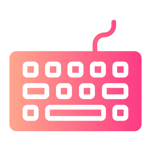 キーボード Generic gradient fill icon