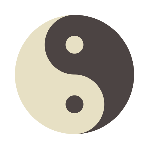 taoizm Generic color fill ikona