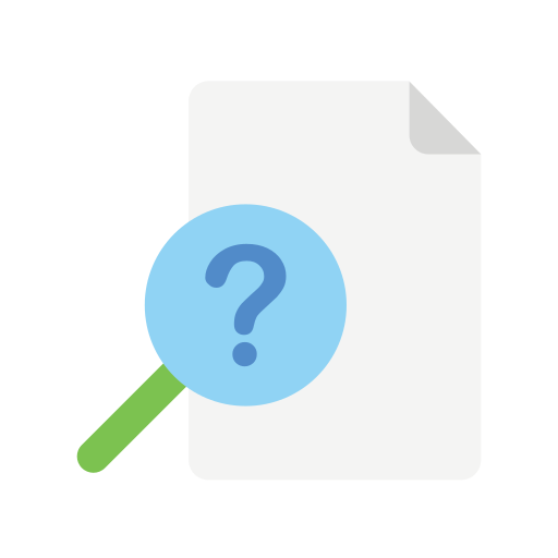 Search data Generic color fill icon