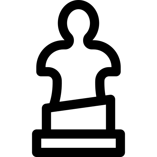 scultura Basic Rounded Lineal icona