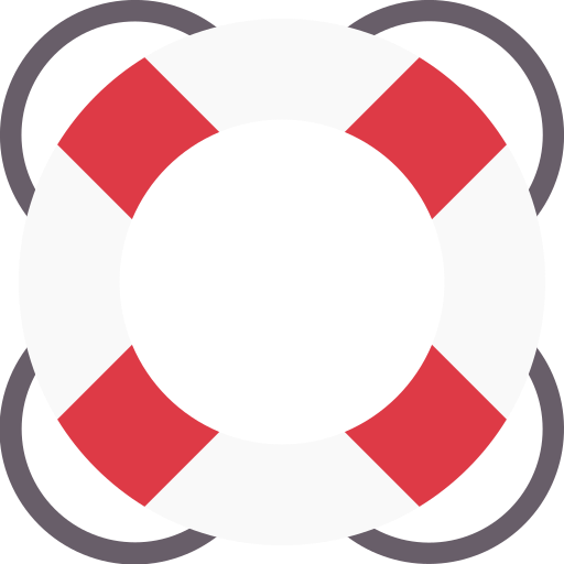 спасательный круг Generic color fill иконка