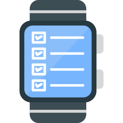 smartwatch Generic color fill icon