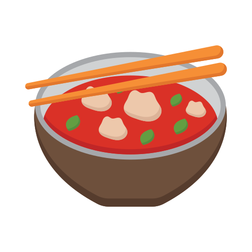 cibo cinese Generic color fill icona