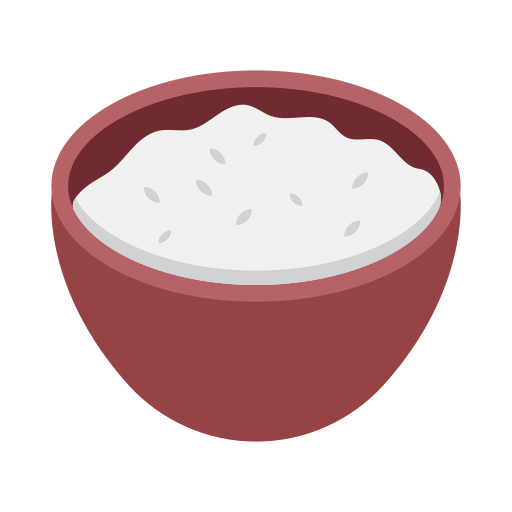 Rice bowl Generic color fill icon
