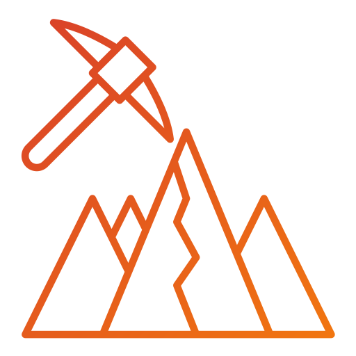 bergbau Generic gradient outline icon