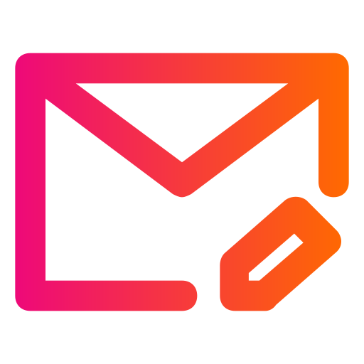 correo Generic gradient fill icono