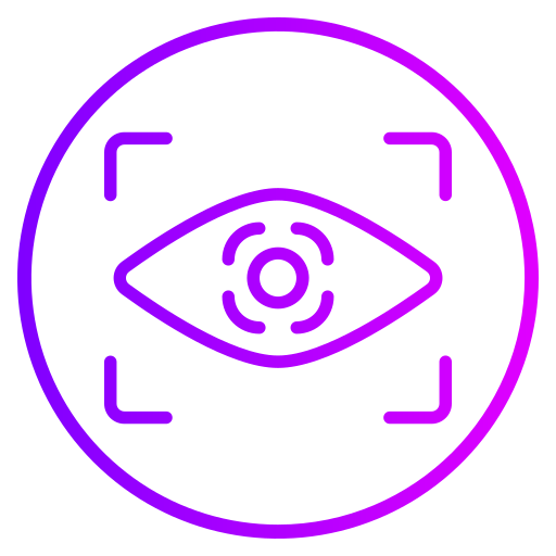 Vision Generic gradient outline icon
