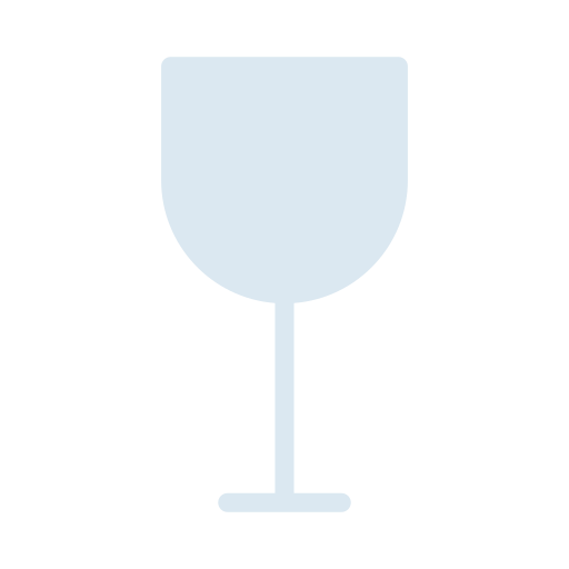 copa de vino Vector Stall Flat icono