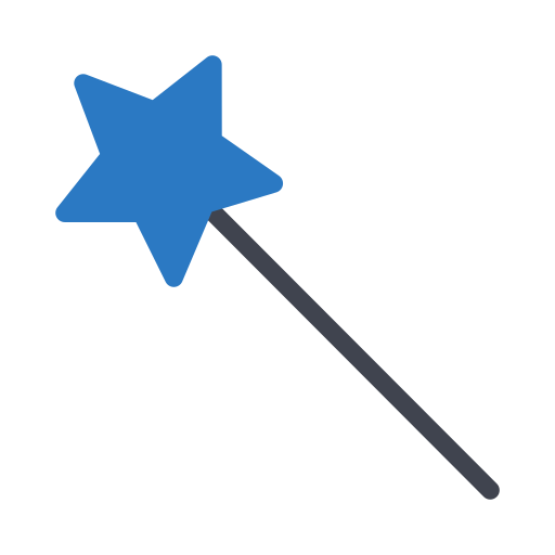魔法の杖 Generic color fill icon