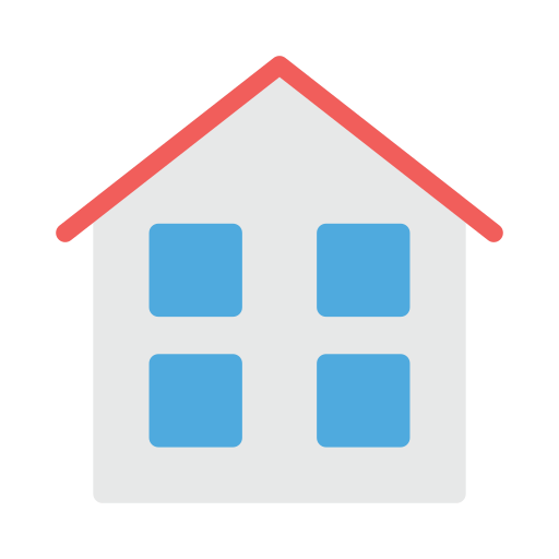 haus Vector Stall Flat icon