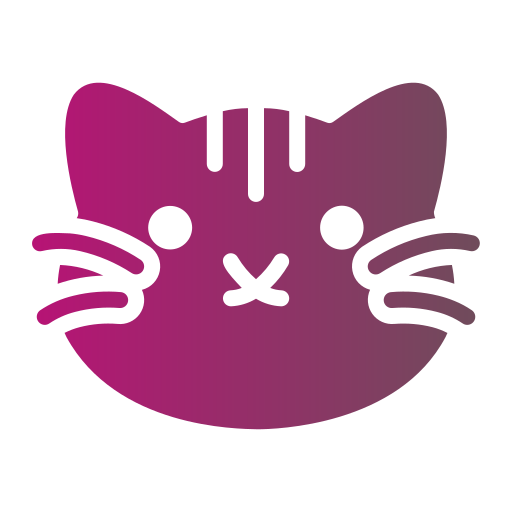 gato Generic gradient fill icono