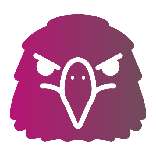 Eagle Generic gradient fill icon