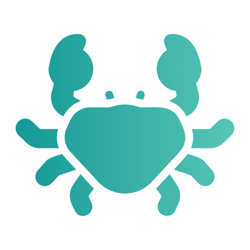 Crab Generic gradient fill icon