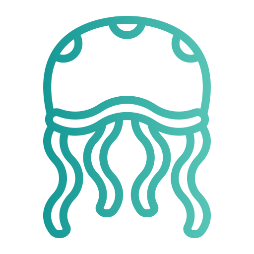 medusa Generic gradient outline icono