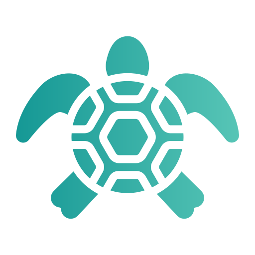 Turtle Generic gradient fill icon
