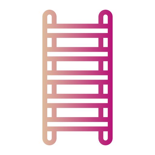 escalera Generic gradient outline icono