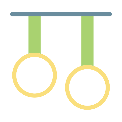 Rings Vector Stall Flat icon