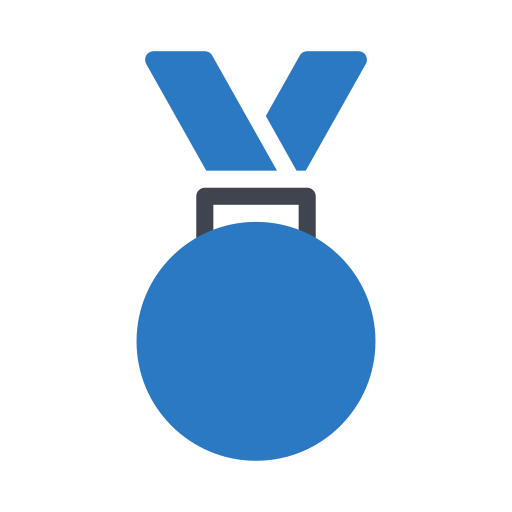 médaille Generic color fill Icône