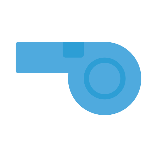 Whistle Vector Stall Flat icon