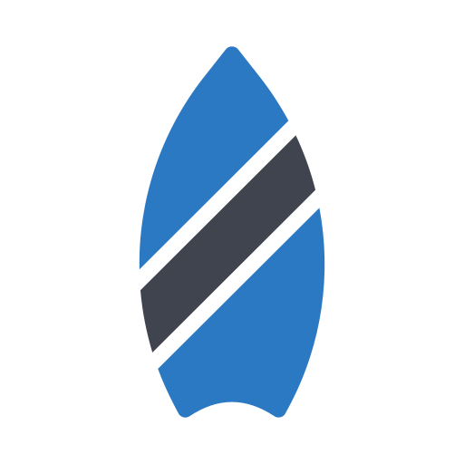 surfbrett Generic color fill icon