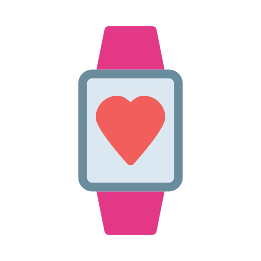 Fitness watch Vector Stall Flat icon
